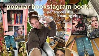 READING POPULAR BOOKSTAGRAM BOOKS - the nightingale, foxglove & wisteria️