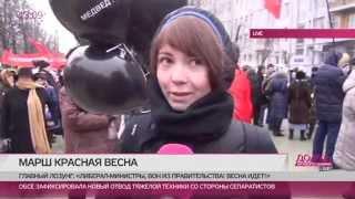 На митинге «Красная весна»: «Я очень не хотела идти под совковыми флажками, но мне нужны денежки»