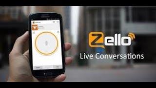 как настроить zello рацию