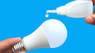 Just Put Super Glue On Led Bulb And You Will Amazed