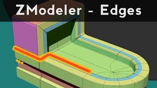 031 ZBrush ZModeler Edge Actions