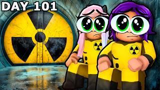 We Survived 101 Days in Nuclear Bunker! | Roblox