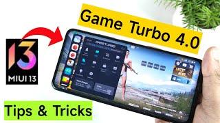 Miui 13 Game Turbo 4.0 Tips & Tricks indepth features Explained 