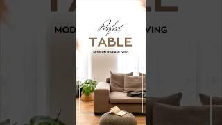 Modern Table #interiordesign #furniture #design #interior #interiorstyle #shorts