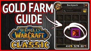 Classic WoW - Gold Farm Guide - For Low Levels