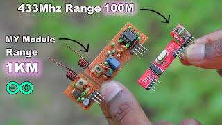 How to Make Long-Range Transmitter and Receiver for  DATA (Arduino)