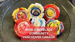 GREATER VANCOUVER BEYBLADERS:DECK MATCH FINALS TRAINING WBO Samuurai Vs ClubAmador2012