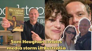 ️UNBELIEVABLE Sam Heughan Creates a Media Storm in Australia – “Cold But Melting Hearts”!