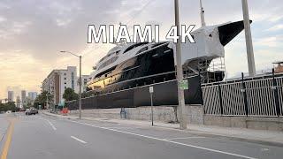 Miami to Palm Beach 4K - Morning Drive - Scenic Coastal Route