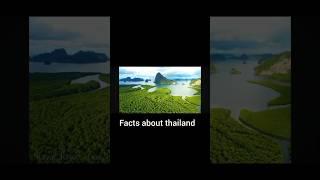 #travel #globe #thailand #facts