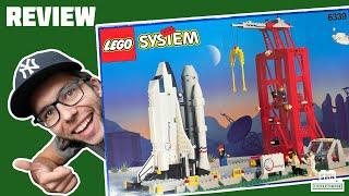 Sprung in den Orbit: LEGO® 6339 Weltraum-Bahnhof mit Space Shuttle von 1995 [Review]