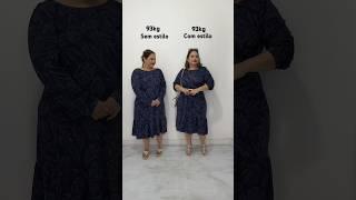 Vestido plus size, look plus size com vestido, vestir melhor acima do peso #plussize #modaplussize