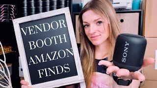 EVERYTHING YOU NEED FOR A CRAFT FAIR || VENDOR BOOTH AMAZON FINDS