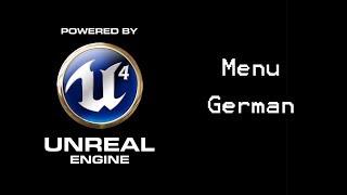 Unreal Engine 4 Tutorial: Menu (german)