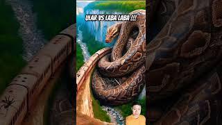 Ular vs laba laba #snake #animals #anaconda #nature #vfx #labalaba