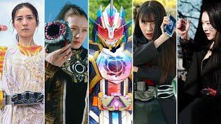 All Female Rider Henshin & Final Forms (2002►2024)