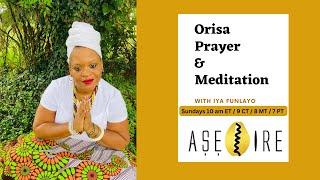 Orisa Prayer and Mediation - Oturupon Otura says "Don't Lose it All Tryina Keep it All"