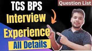 TCS BPS Interview Experience 2 | TCS BPS Interview Questions | How to Crack TCS BPS | Online Test