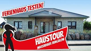 Massivhaus BUNGALOW an der NORDSEE - erst testen, dann bauen | VarioSelf | Hausbau Helden