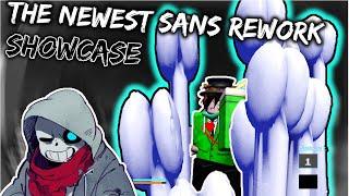 THE NEWEST SANS REWORK IS OUT || SoulShatters ( Roblox )