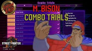 M. Bison Combo Trials For Street Fighter 6