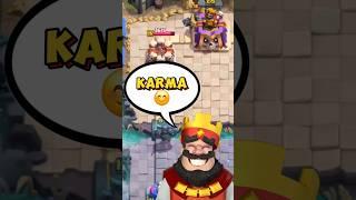 instant Karma | Clash Royale #clashroyale #shorts #supercell