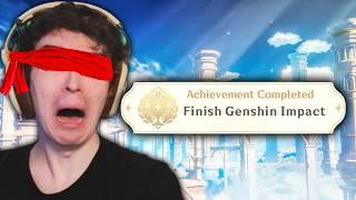 Can You Beat Genshin Impact Blindfolded!?!