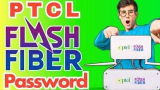 How To Change wifi password of PTCL FLASH FIBER device