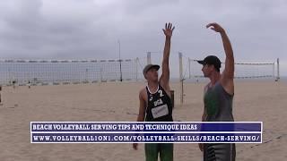 Beach Volleyball Jump Serving Technique and Tips with Andor Gyulai