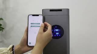 10Q AromaLux 4000 Tower cu Bluetooth si WIFI - Aparat de Parfumare Smart