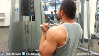 Back In The Gym! @hodgetwins