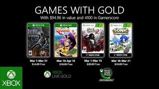 Xbox - March 2020 Games with Gold