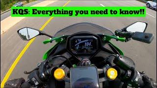 How to use the Quick Shifter on Kawasaki ZX-4RR ( Instantaneous )