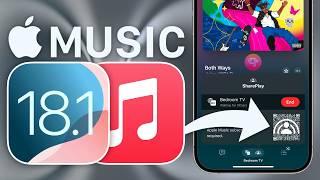 Best New Features in iOS 18.1 on Apple Music - Smart Mood Playlist, SharePlay, Music Haptics & More!