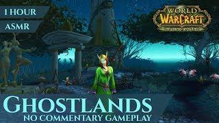 Ghostlands - Gameplay No Commentary, ASMR (1 hour, 4K, World of Warcraft The Burning Crusade)