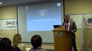 Sergey V. Saveliev, Deputy Head of Roscomos, during his speech at SGC 2011