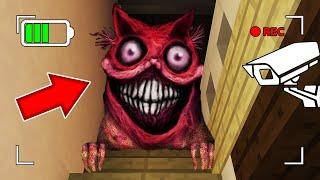 СЛЕЖУ ЗА ЖУТКИЙ КОТ ГАРФИЛД SCP ЧЕРЕЗ КАМЕРУ В МАЙНКРАФТ SCARY CAT GARFIELD MINECRAFT СЦП 3166