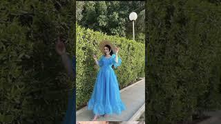 ||trending floor lenght frock||
