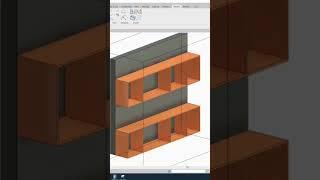 Wall Cabinet kitchen in Revit #revit #tutorial #design