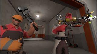 ЛЮТО ИГРАЮ ЗА МЕДИКА И ИНЖА В TF2