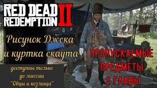 Два пропускаемых предмета 2 главы Red Dead Redemption 2