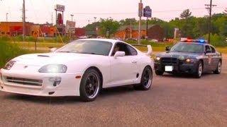 Toyota Supra - license gone in 10 seconds - Boosted Films