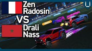 Zen + Radosin vs Drali + Nass | THE TRILOGY | France vs Morocco | 2v2 Rocket League