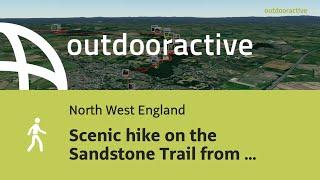Flyover video: Scenic hike on the Sandstone Trail from Frodsham to Dead Lake ...