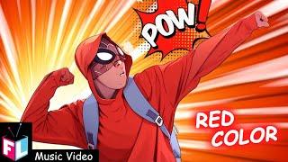 RED COLOR - ( Offcial Music Video  )  || Funny SuperHeroes Song by FLife TV