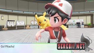 First Rival Battle - Exclusive Pokémon Let's Go, Pikachu Footage