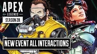 *NEW* Shadow Society Event All Voice Lines Interactions - Apex Legends