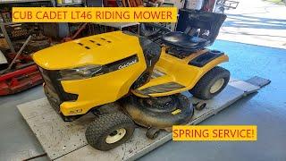 Cub Cadet LT46 Riding Mower | Getting It Ready For The New Season!