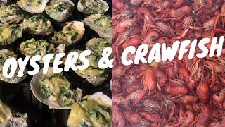 Louisiana Oysters Raw and Charbroiled (How To Shuck & Sauce Recipes) -  Plus Bonus Crawfish Boil