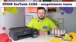 Drukarka Epson L1250 - jak uzupełnić tusz? | DrTusz.pl